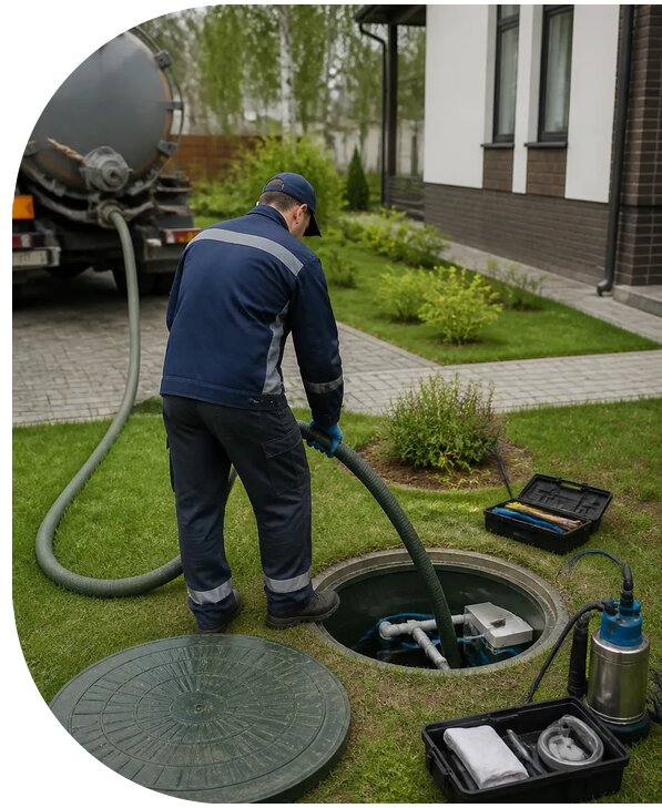 Техническое обслуживание септика в Череповце от 4599 р. | АПаруса-Чрп